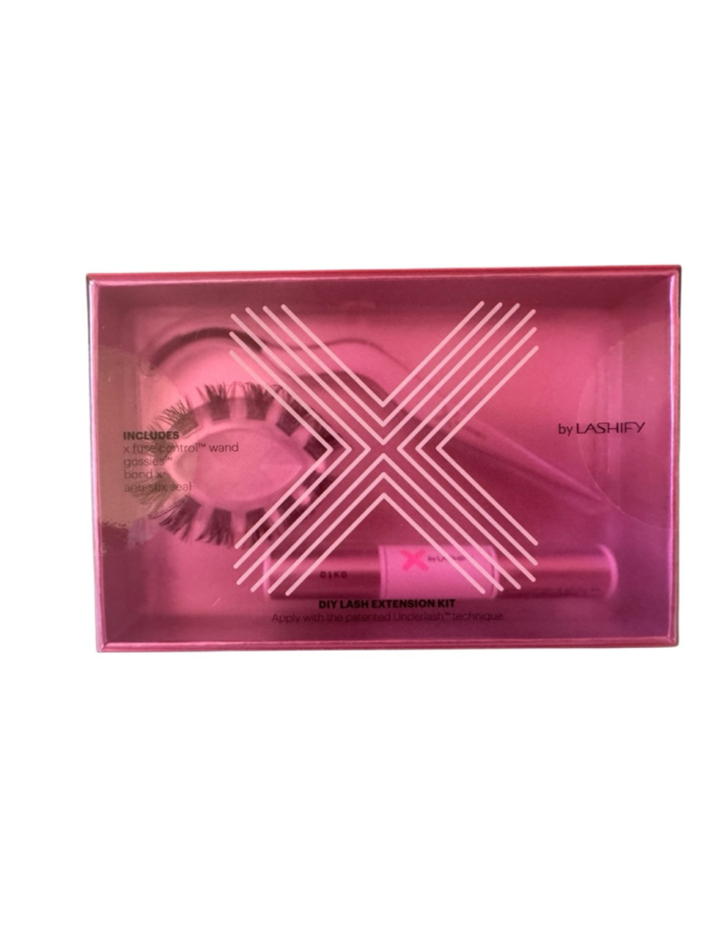 LASHIFY DIY Lash Extension Kit - Wand, Lashes, Bond & Seal - Brand New